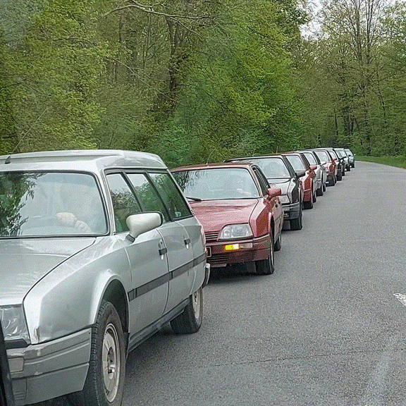 Citroën CX en route