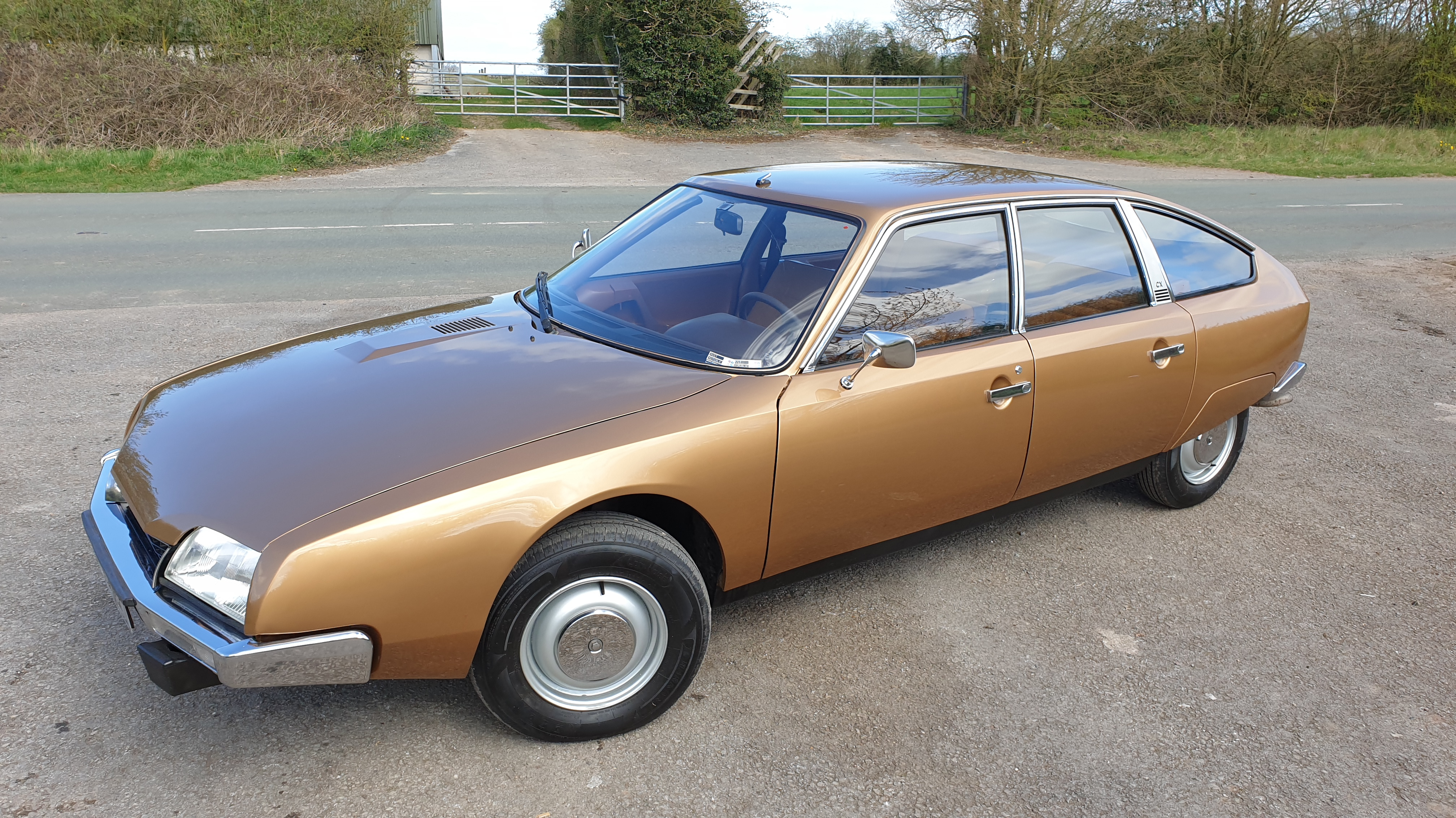 Citroën CX AC330 Sable Cendré nuancier