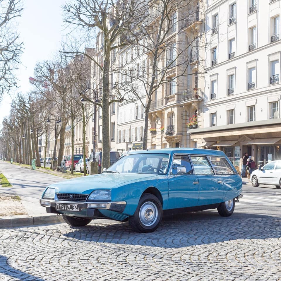 Citroën CX Break 2400 Super AC639 Bleu Lagune