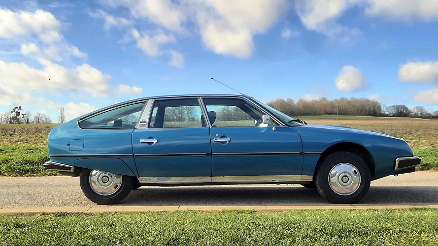 Citroën CX 2000 Pallas 1976 AC640 Bleu Delta