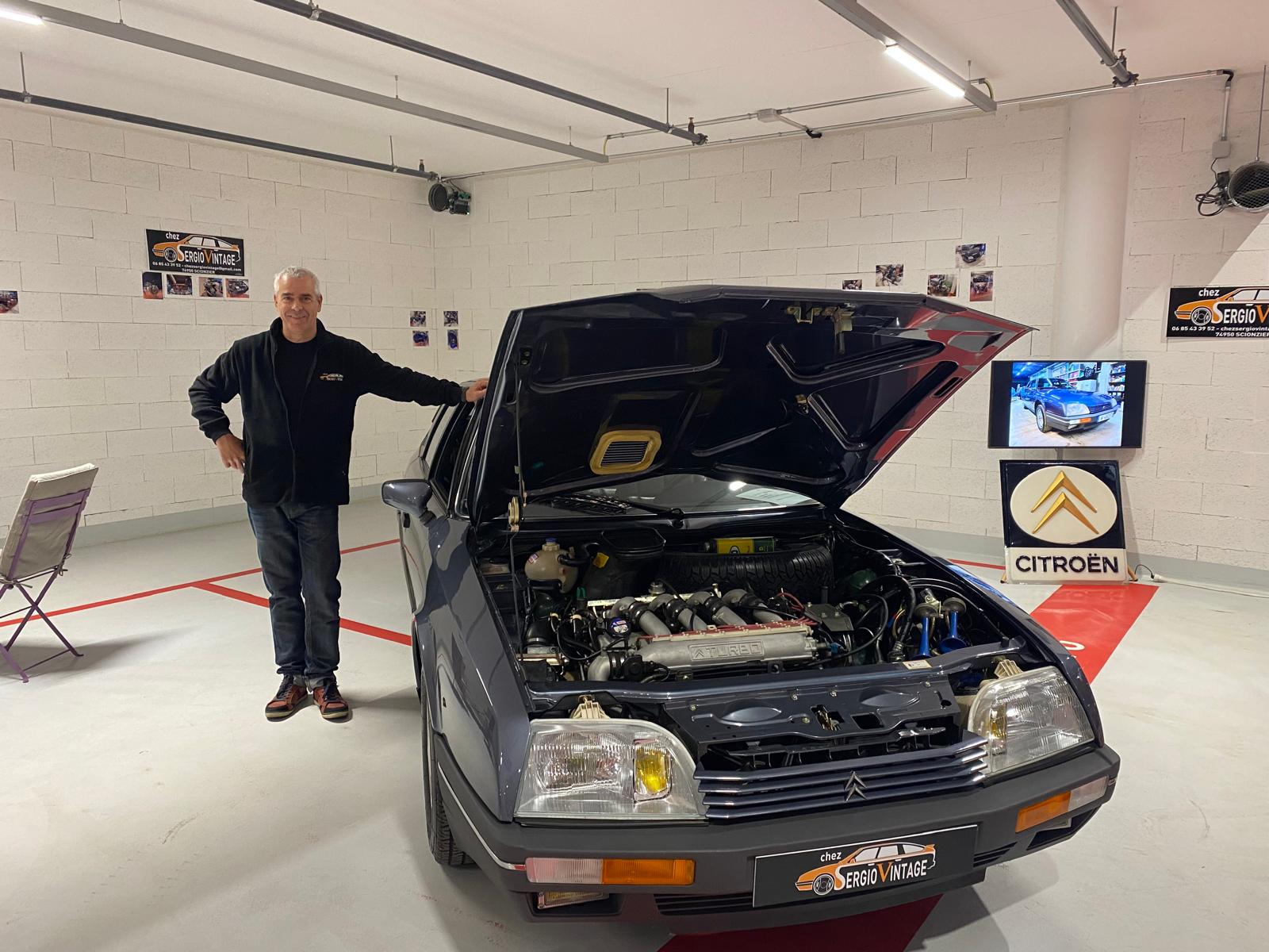 Serge TCHIJAKOFF avec sa CX