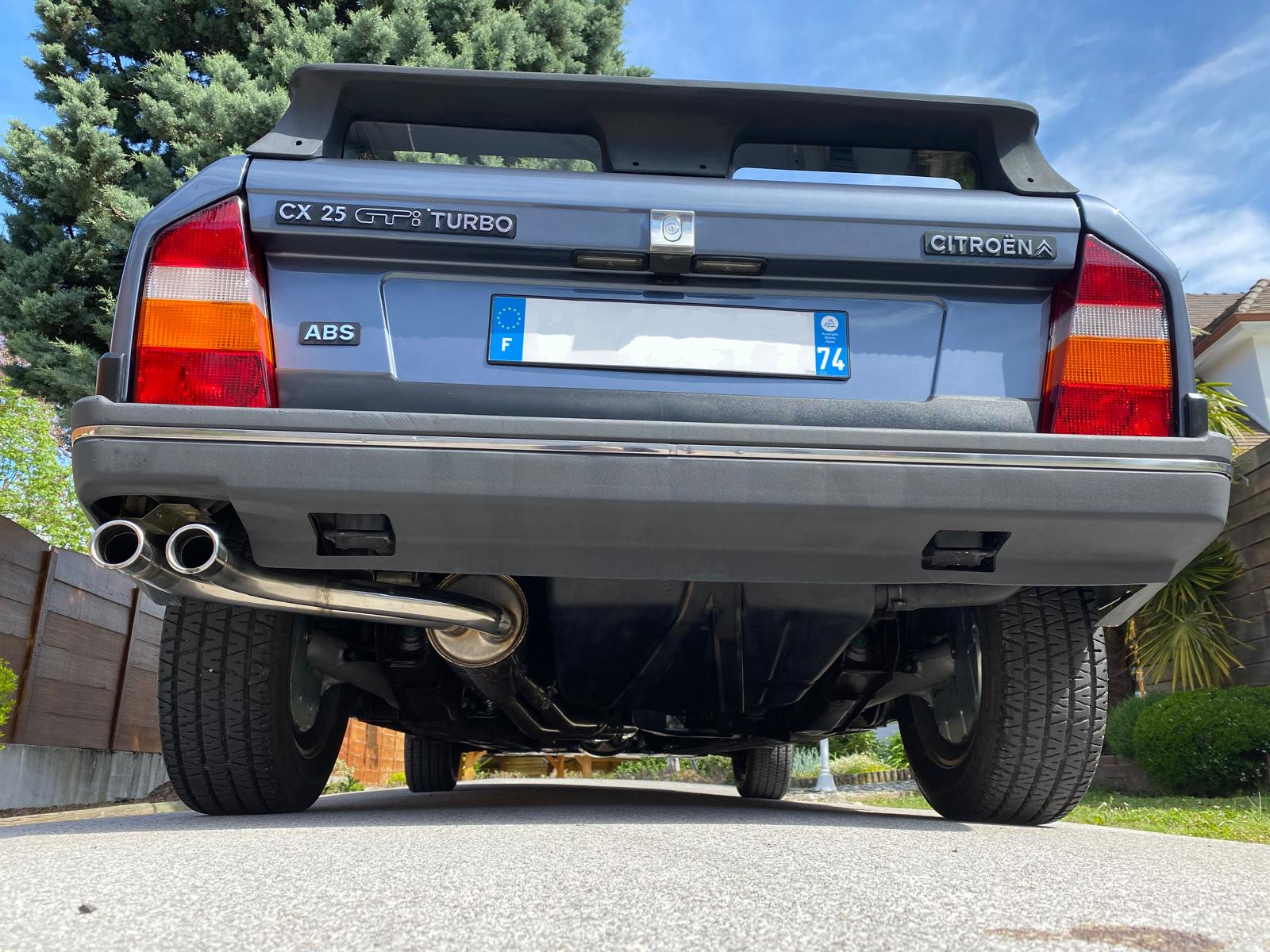 Citroën CX 25 GTI Turbo 2 vue arrière